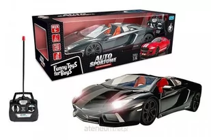 Auto sportowe zdalnie sterowane czarne - Zabawki zdalnie sterowane - miniaturka - grafika 1