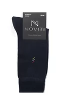 Skarpetki męskie - SKARPETY NOVITI SB004-M-52 BAMBUS GŁADKIE GRA (kolor granat, rozmiar 39-42) - miniaturka - grafika 1