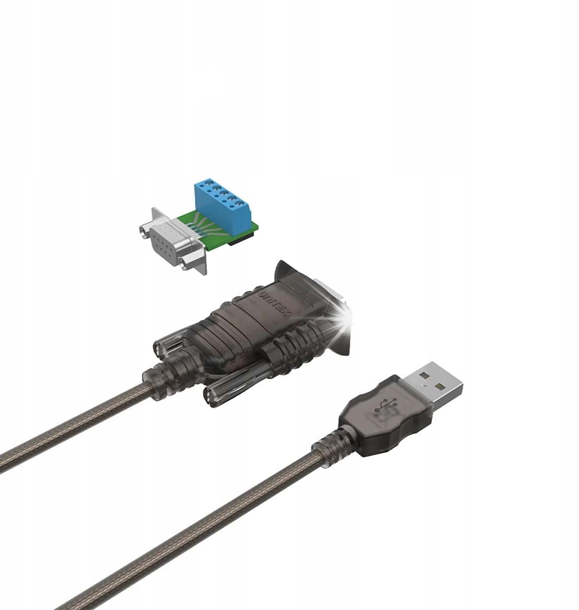 Adapter USB Unitek Unitek Konwerter/Adapter USB 2.0 do RS422/RS485 DB9Mz chipsetem FTDI 1,5m