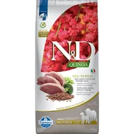 Sucha karma dla psów - Farmina N&D Quinoa Dog Neutred Adult Madium & Maxi duck broccoli & asparagus 12 kg - miniaturka - grafika 1