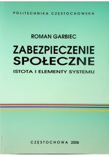 Zabezpieczenie społeczne Istota i elementy systemu Używana - Biznes - miniaturka - grafika 2