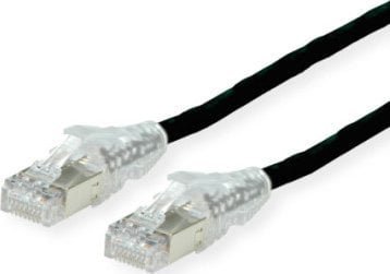 DTWYLER Kabel krosowy DTWYLER Cat.6A Class EA S/FTP, CU 7702 flex LSOH, AMP v2, czarny, 7,5 m
