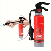 Zabawy w naśladowanie dorosłych - Zestaw małego strażaka dla dzieci - kask, gaśnica i akcesoria, kostium - miniaturka - grafika 1