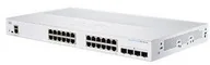 Rozgałęźniki - Cisco switch CBS350-24T-4G-UK, 24xGbE RJ45, 4xSFP, fanless - REFRESH - miniaturka - grafika 1
