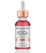 Peelingi i scruby do twarzy - Makeup Revolution Makeup Revolution Skincare 30% AHA + BHA Peeling Solution 30 ml - miniaturka - grafika 1