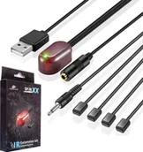 Inne akcesoria audio-wideo - System przekazu sygnału AV Spacetronik IR Extender przekaźnik pilota szafkowy SP-IR04 - miniaturka - grafika 1