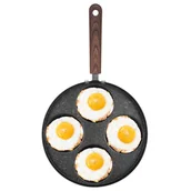 Patelnie - PATELNIA DO JAJEK PLACUSZKÓW RACUCHÓW 24CM INDUKCJA - miniaturka - grafika 1