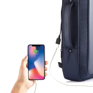 Plecak aktówka XD Design Bobby Bizz - blue - Plecaki - miniaturka - grafika 11