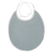 Śliniaki i fartuszki - Szary muślinowy śliniak Kindsgut London - miniaturka - grafika 1