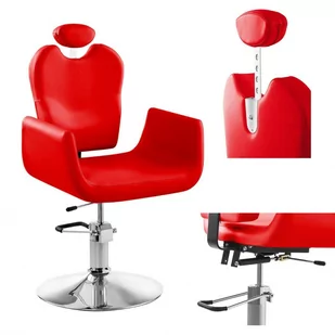 Physa LIVORNO RED - Fotele fryzjerskie - miniaturka - grafika 1