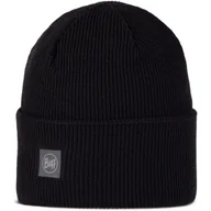 Czapki i chusty sportowe męskie - Czapka zimowa Buff CrossKnit Beanie - solid black (czarny) - miniaturka - grafika 1
