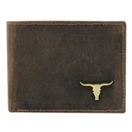 Portfele - Skórzany męski portfel Wild RM-24-15-BAW - miniaturka - grafika 1