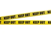 Halloween - Dekoracja Taśma Keep Out - 6 m - 1 szt. - miniaturka - grafika 1