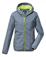 Kurtki damskie - Killtec Damska kurtka funkcyjna/kurtka outdoorowa z kapturem, pakowana KOS 3 WMN JCKT, granatowa, 38, 38237-000 - miniaturka - grafika 1