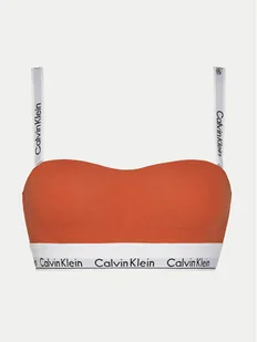 Calvin Klein Underwear Biustonosz top 000QF7628E Czerwony - Koszulki sportowe damskie - miniaturka - grafika 1