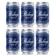 Woda - Cisowianka Perlage Naturalna woda mineralna musująca w puszce zgrzewka 6 x 330 ml - miniaturka - grafika 1