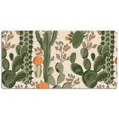 Podkładki na biurko - Podkładka na biurko Piękny kaktus 120x60 cm - miniaturka - grafika 1