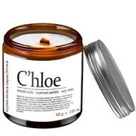 Świece - C`Hloe Sojowa Świeczka Zapachowaświeca Sojowa Knot Drewniany Chloe - miniaturka - grafika 1