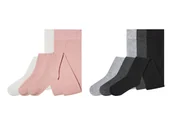 Rajstopy dziecięce - lupilu® Rajstopy dla niemowląt z organicznej bawełny, 3 pary - miniaturka - grafika 1