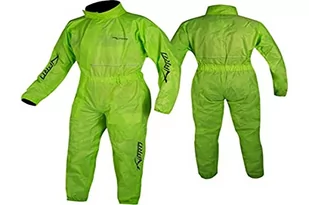 Kombinezon Wodoodporny Cała Anti Woda Deszcz Wysoka widoczność Odblaskowe Fluo S - Odzież motocyklowa - miniaturka - grafika 1