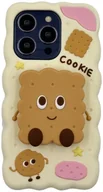 Etui i futerały do telefonów - ETUI CASE 3D COOKIE Z PODSTAWKĄ IPHONE 16 standard - miniaturka - grafika 1