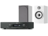 Zestawy stereo - Hegel H95 (czarny) + 706 S3 (biały) - miniaturka - grafika 1