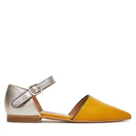 Półbuty damskie - Półbuty Fly London Sarjfly P145266000 Żółty - miniaturka - grafika 1