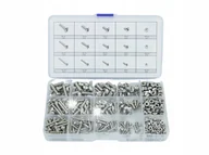 Śruby i nakrętki - ZESTAW ŚRUB HEX IMBUS ŚRUBY NAKRĘTKI ZE STALI NIERDZEWNEJ 6-KĄTNE 440el - miniaturka - grafika 1