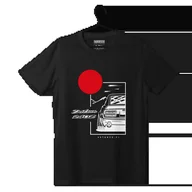 Odzież do sportów motorowych - T-shirt koszulka Datsun 240Z czarna-XXL - miniaturka - grafika 1