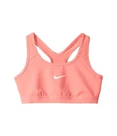 Biustonosze - Nike dziewczęcy biustonosz G Np Classic 1 biustonosz sportowy Pink Gaze/Pink Gaze/Pink Gaze/(White) M - miniaturka - grafika 1