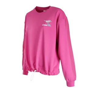 Bluza damska DIADORA L.SWEAT FLOSS - Bluzy damskie - miniaturka - grafika 3