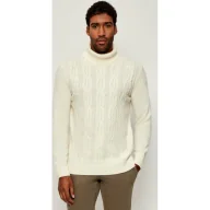 Swetry męskie - Oscar Jacobson Golf Steven | Regular Fit | z dodatkiem wełny i kaszmiru - miniaturka - grafika 1