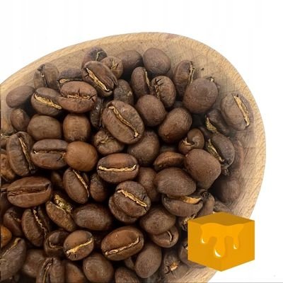Kawa smakowa arabica Karmelowa ziarnista/mielona 1kg