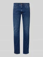 Spodnie męskie - Jeansy o kroju slim fit z 5 kieszeniami model ‘ANBASS’ - miniaturka - grafika 1