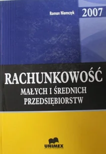 Rachunkowość małych i średnich przedsiębiorstw - Finanse, księgowość, bankowość - miniaturka - grafika 1