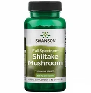Suplementy diety - Full Spectrum Shiitake Mushroom 500 mg (60 kaps.) - miniaturka - grafika 1