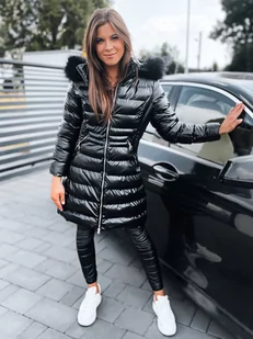 Kurtka zimowa damska PHILA czarna Dstreet TY2947-L - Kurtki damskie - miniaturka - grafika 1