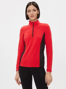 4F Bielizna termoaktywna górna 4FAW23UFLEF032 Czerwony Slim Fit - Pozostała odzież narciarska - miniaturka - grafika 1