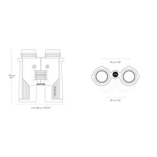 z dalmierzem Hawke Frontier LRF 1800 8x42 - Lornetki - miniaturka - grafika 4