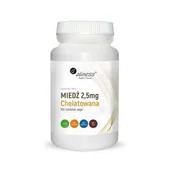 Suplementy naturalne - MedicaLine ALINESS Miedź chelatowana 2,5 mg 100 tabl - miniaturka - grafika 1