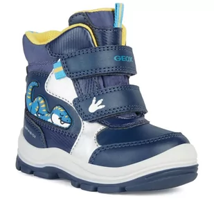 Śniegowce Geox B Flanfil Boy B Abx B363VA 054FU C0693 M Navy/Lt Blue - Buty dla chłopców - miniaturka - grafika 1