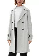 Płaszcze damskie - s.Oliver BLACK LABEL Płaszcz damski z długim rękawem, jasnoszary, 46 - miniaturka - grafika 1