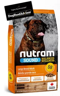 NUTRAM dog   S8 -  ADULT  LARGE - Sucha karma dla psów - miniaturka - grafika 1