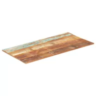 Blaty meblowe i parapety okienne - vidaXL Prostokątny blat stołowy, 60x140 cm, 15-16 mm, drewno z odzysku vidaXL - miniaturka - grafika 1