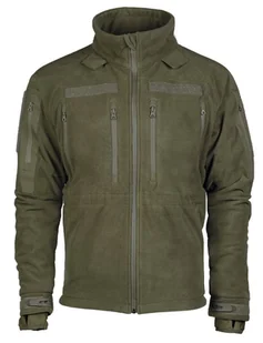 Mil-Tec Bluza Polarowa Fleece Plus Oliwkowa - 3XL - Bluzy męskie - miniaturka - grafika 1