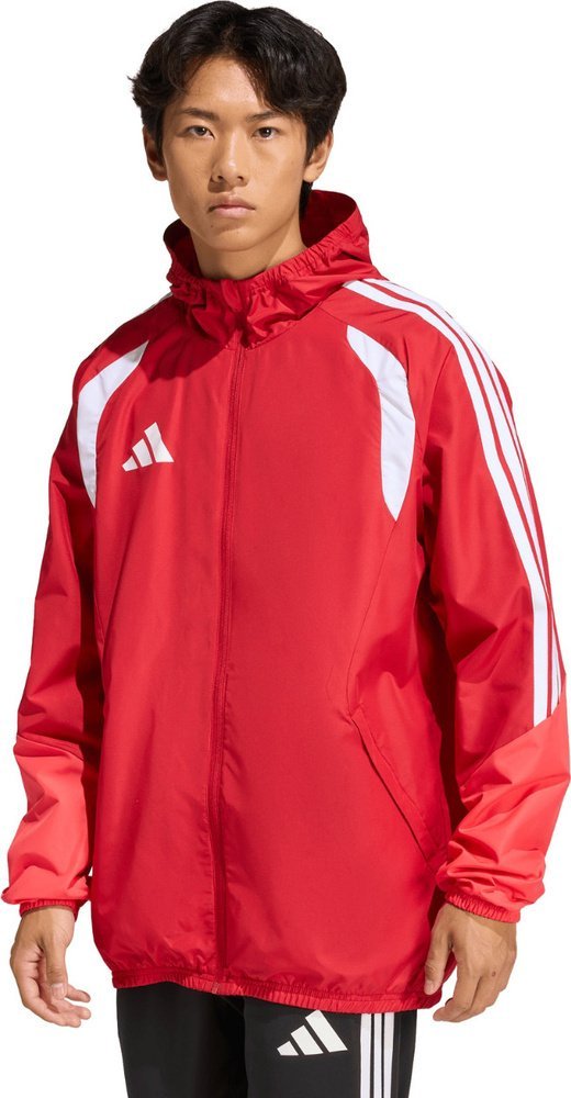Kurtka męska Adidas Kurtka męska adidas Tiro 26 Competition All Weather czerwona KB0134 S
