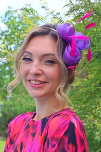 Marena fiolet - Ozdoby do włosów - miniaturka - grafika 1
