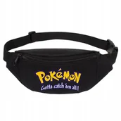 Nerki - SPORTOWA NERKA CZARNA Biodrowa Na Prezent POKEMON GOTTA CATCH'EM Wzory - miniaturka - grafika 1