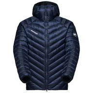 Kurtki męskie - Męska kurtka puchowa Mammut Broad Peak IN Hooded Jacket Men Rozmiar: M / Kolor: ciemnoniebieski - miniaturka - grafika 1