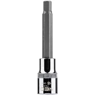 NEO-TOOLS Końcówka sześciokątna na nasadce 1/2", H8 x 100 mm TOP-08-783 - Klucze i nasadki - miniaturka - grafika 1